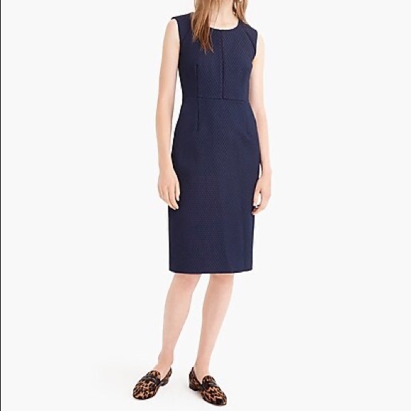 J. Crew Navy Portfolio Dress - Picture 3 of 6